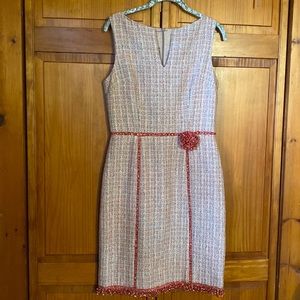 David Meister Women’s Tweed Sheath Dress - Size 6
